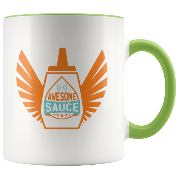 Awesome Sauce Accent Mug