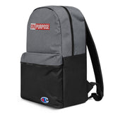 On Purpose Backpack with Embroidered Logo